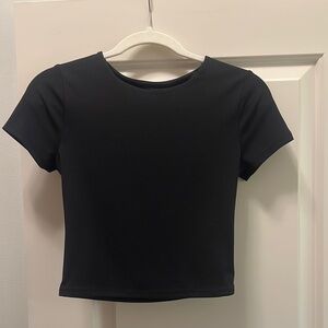 Express body contour crop top